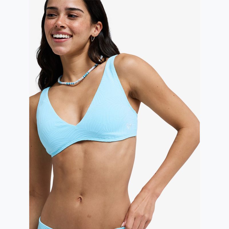 Fürdőruha felső ROXY Palm Dreams Elongated Tri tanager turquoise 4