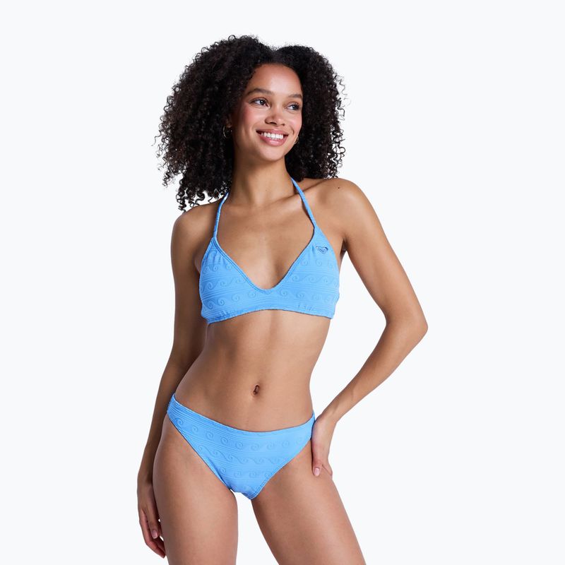 Fürdőruha alsó ROXY Paradise Wave Moderate silver lake blue make a splash 3
