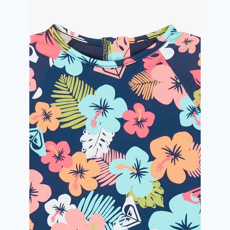 Gyerek egyrészes fürdőruha ROXY Morning Flower Onesie mood indigo morning flowers 3