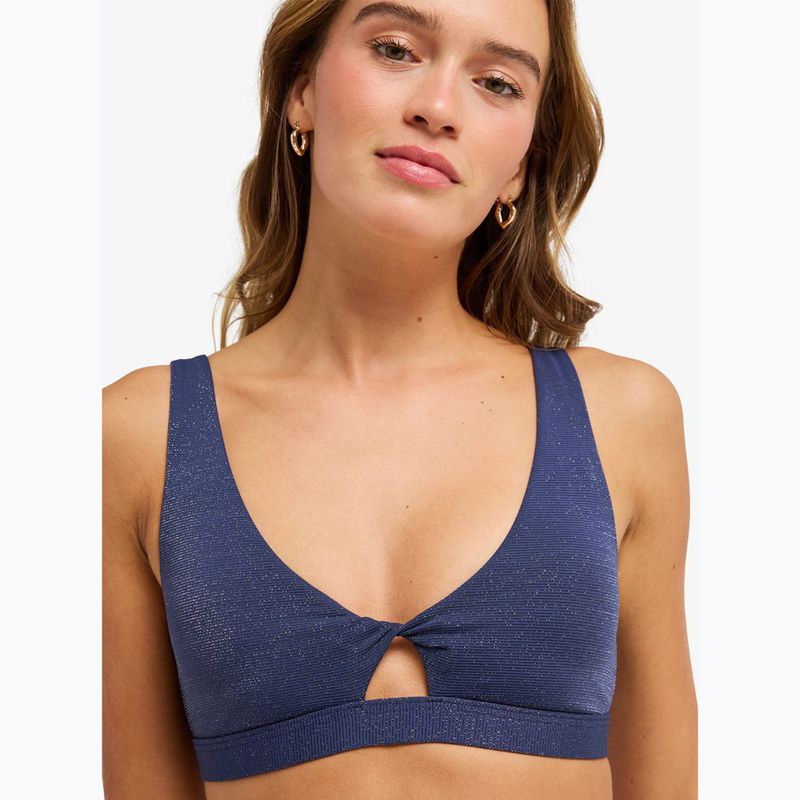 Fürdőruha felső ROXY Paradise Wave Elongated Tri mood indigo 5