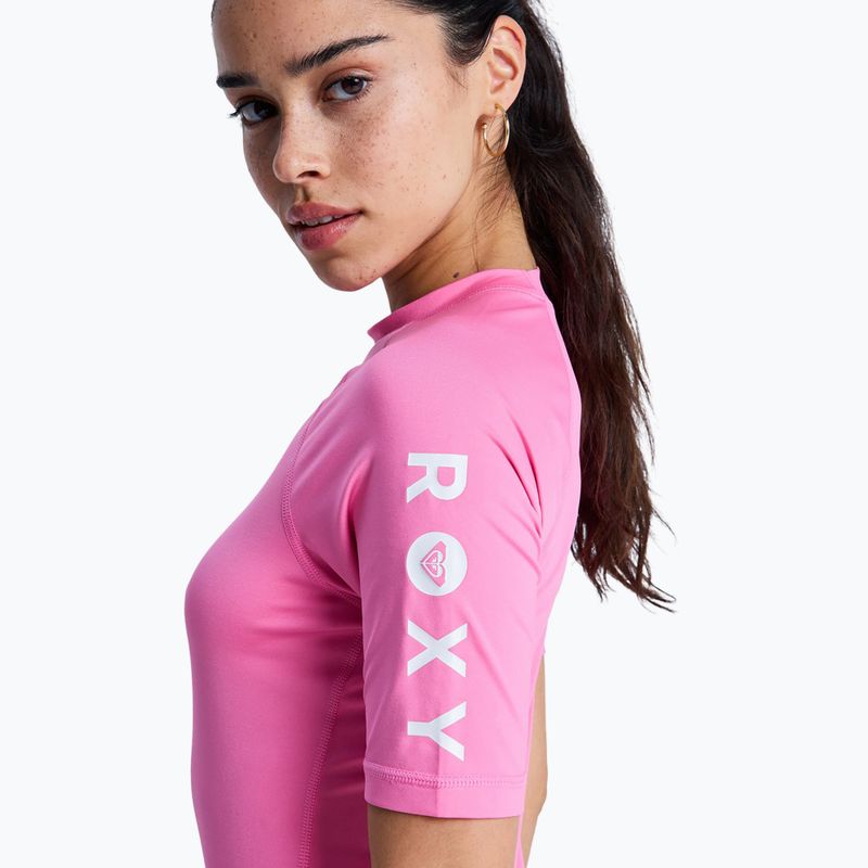 Női úszó póló ROXY Whole Hearted sangria sunset 4