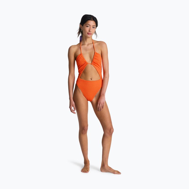 Fürdőruha egyrészes női Billabong Summer High Salty One Piece fushion orange 2
