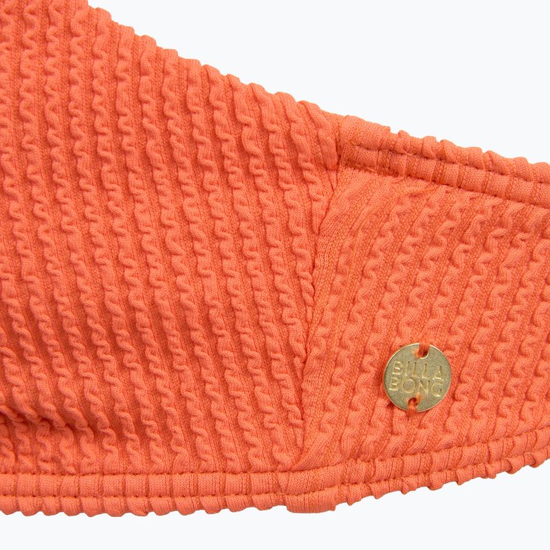 Fürdőruha felső Billabong Summer High V Bralette fushion orange 3