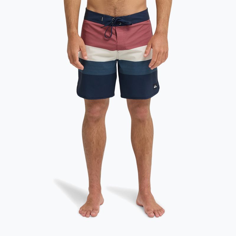 Férfi fürdőnadrág Quiksilver Surfsilk Scallop 18" dark navy tijuana 3