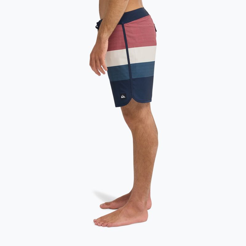 Férfi fürdőnadrág Quiksilver Surfsilk Scallop 18" dark navy tijuana 6