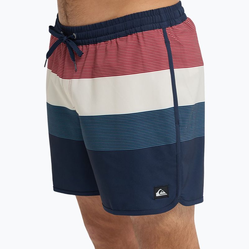 Férfi fürdőnadrág Quiksilver Stretch Scallop Volley 16" dark navy tijuana 7