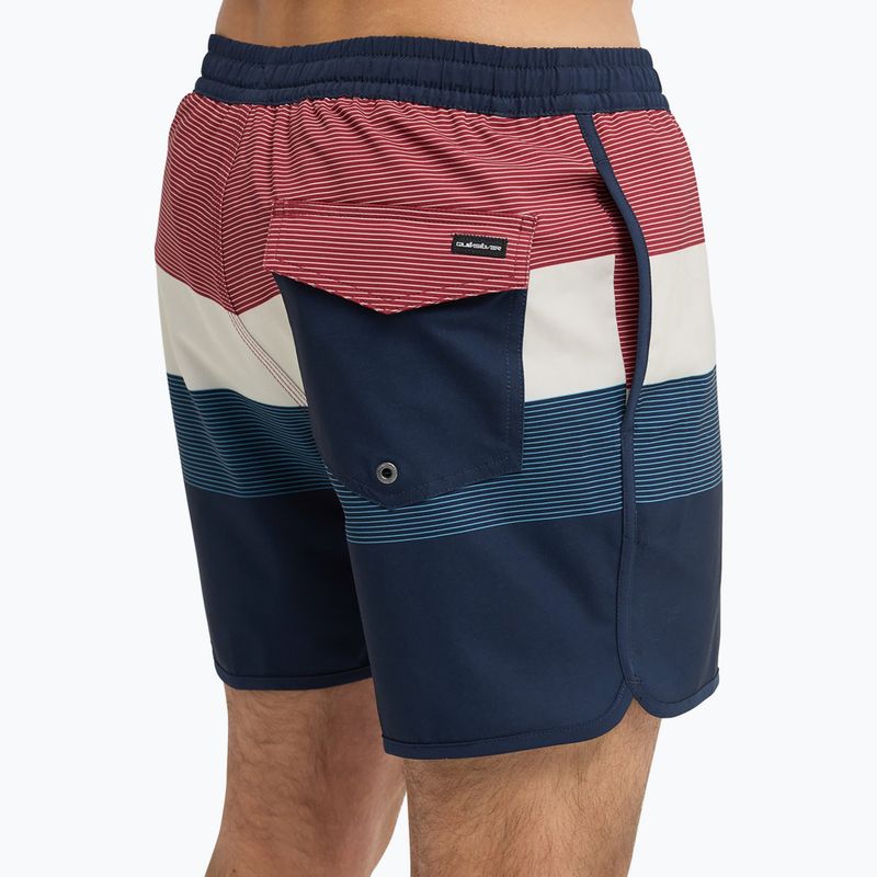 Férfi fürdőnadrág Quiksilver Stretch Scallop Volley 16" dark navy tijuana 8
