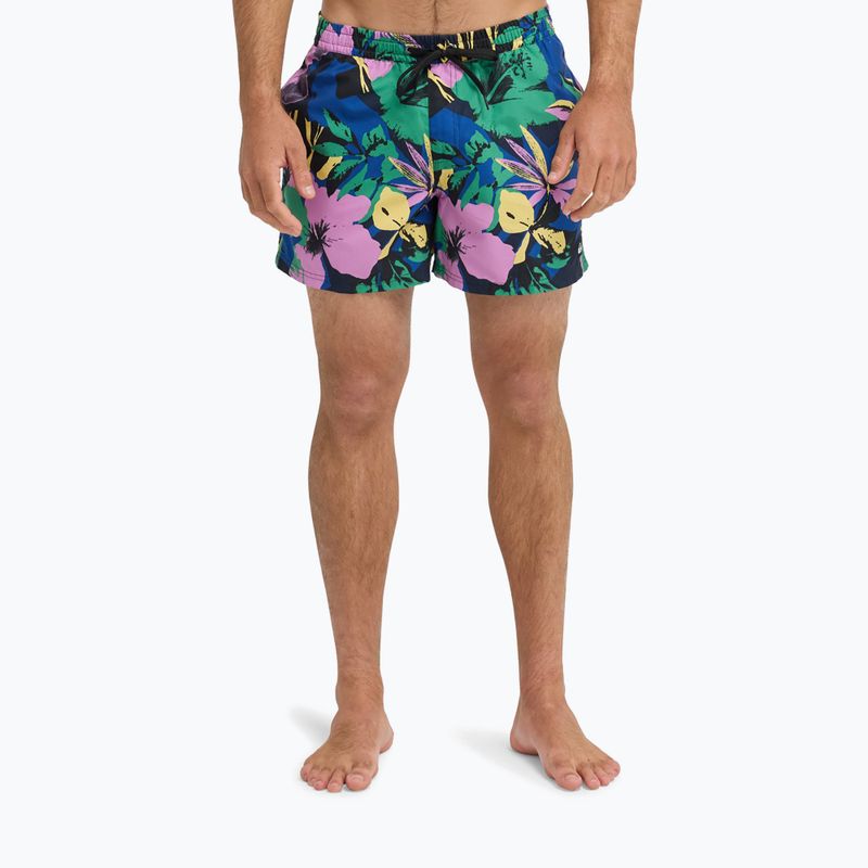Férfi fürdőnadrág Quiksilver Everyday Printed Volley 15" dark navy interact floral 3
