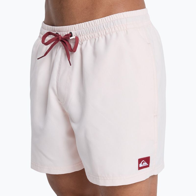 Férfi fürdőnadrág Quiksilver Everyday Solid Volley 15" rosewater 6