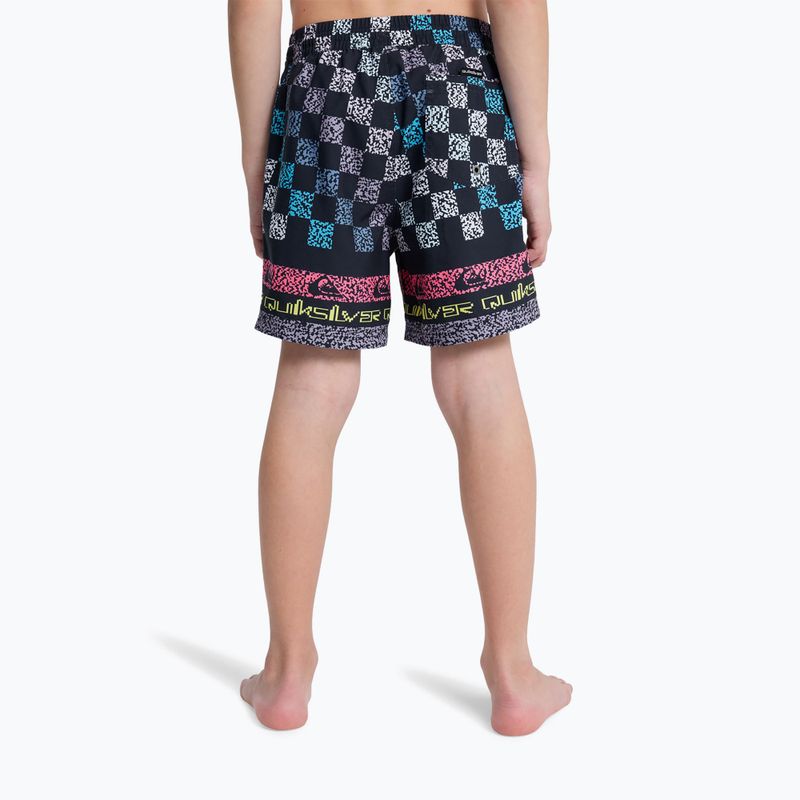 Gyerek fürdőshort Quiksilver Everyday Printed Volley 14" dark navy next gen 4
