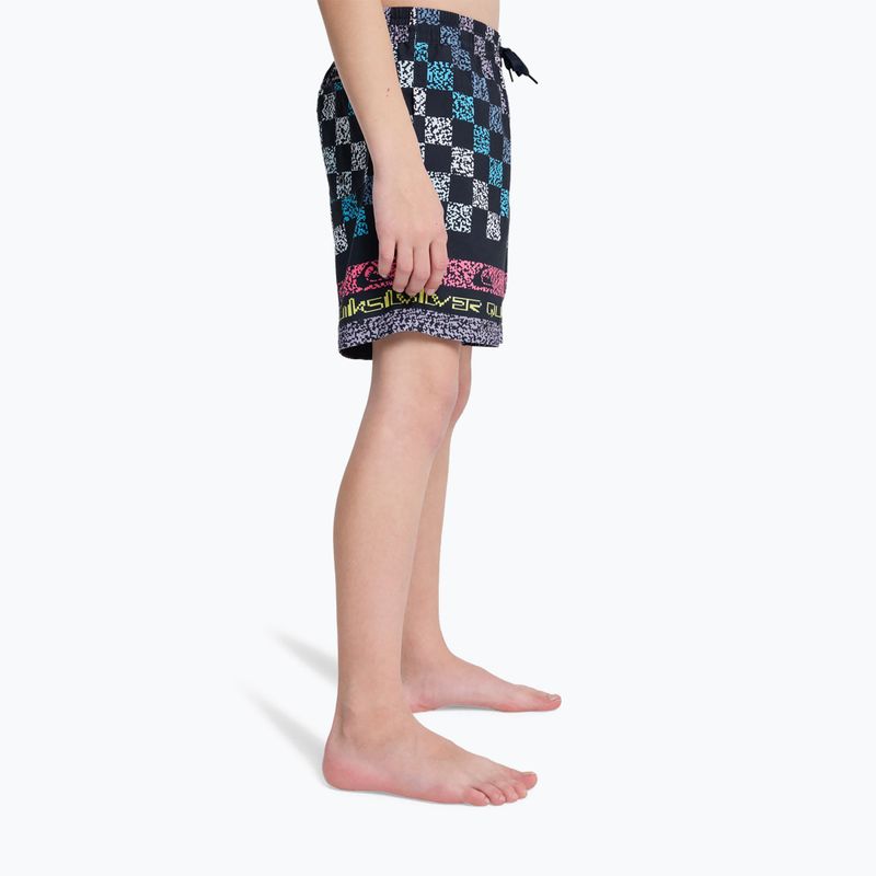 Gyerek fürdőshort Quiksilver Everyday Printed Volley 14" dark navy next gen 5
