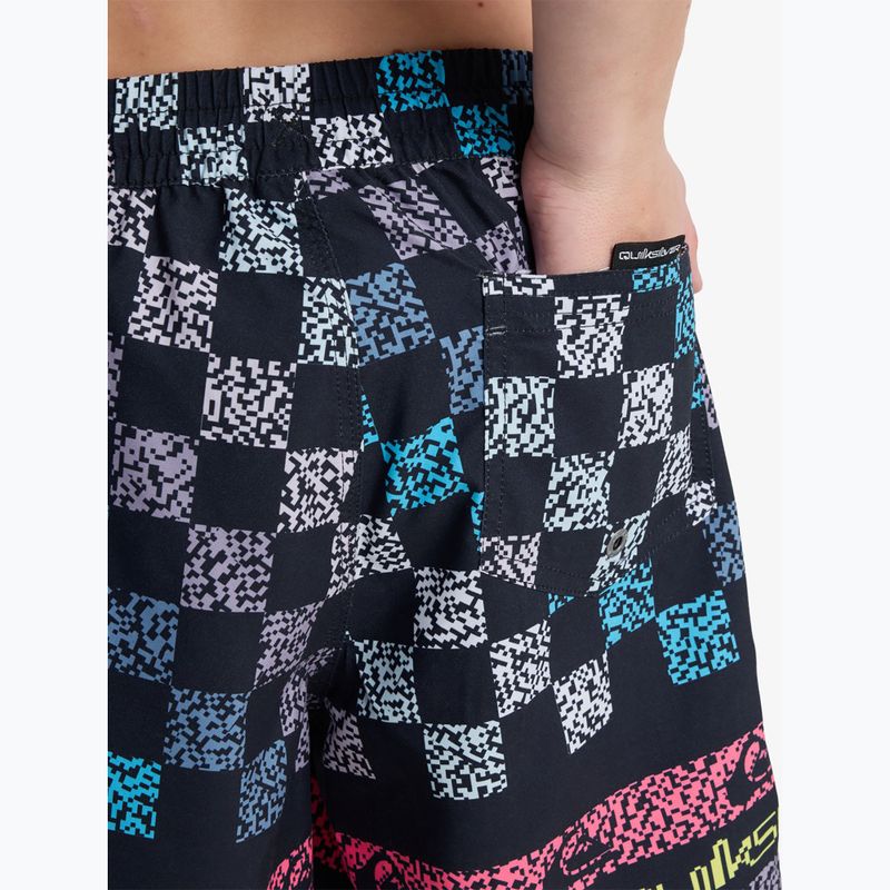 Gyerek fürdőshort Quiksilver Everyday Printed Volley 14" dark navy next gen 7