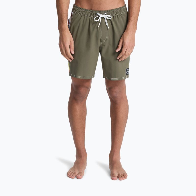 Férfi fürdőnadrág Quiksilver Original Arch Volley 17" grape leaf 3
