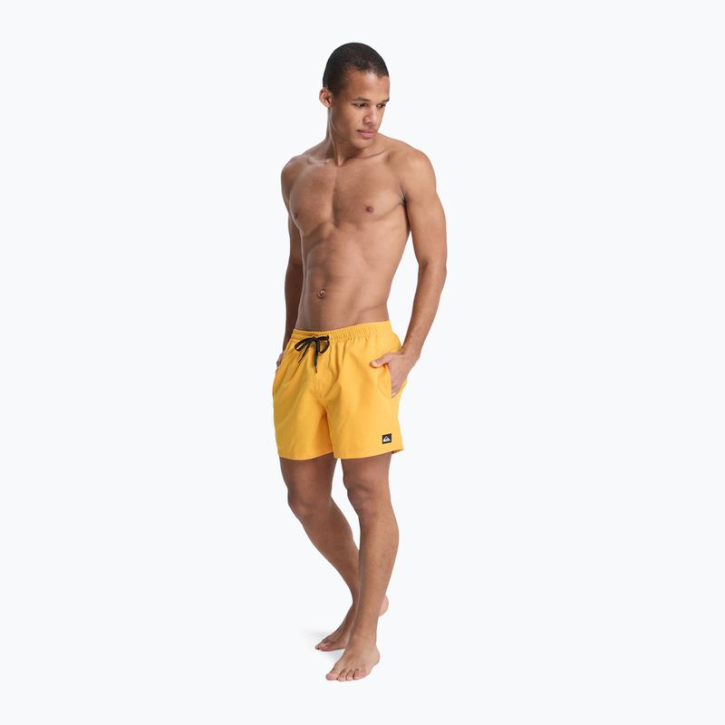 Férfi fürdőnadrág Quiksilver Everyday Solid Volley 15" radiant yellow 4