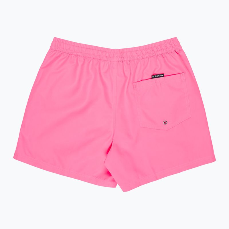 Férfi fürdőnadrág Quiksilver Everyday Solid Volley 15" pink lemonade 2