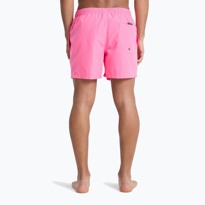 Férfi fürdőnadrág Quiksilver Everyday Solid Volley 15" pink lemonade 5