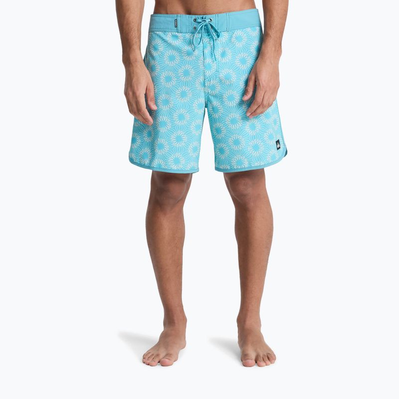 Férfi fürdőnadrág Quiksilver Surfsilk Scallop 18" aqua ocean mayhem 3