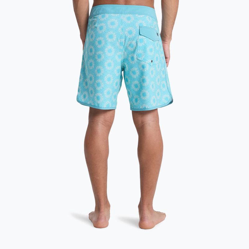 Férfi fürdőnadrág Quiksilver Surfsilk Scallop 18" aqua ocean mayhem 5