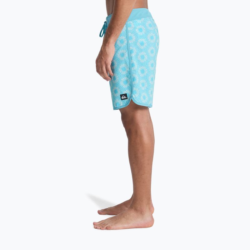 Férfi fürdőnadrág Quiksilver Surfsilk Scallop 18" aqua ocean mayhem 6