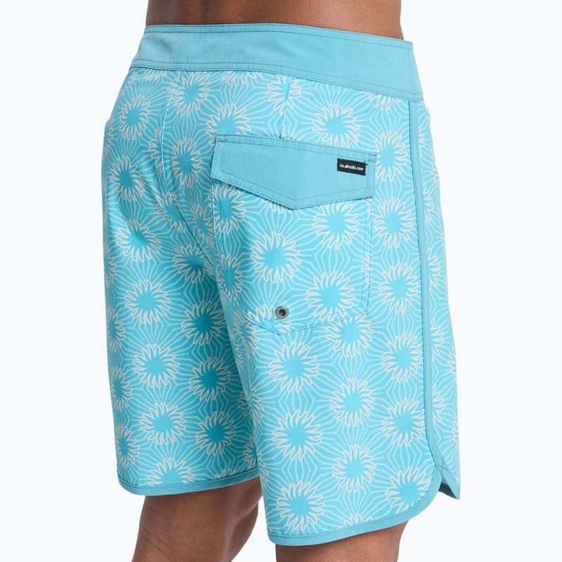 Férfi fürdőnadrág Quiksilver Surfsilk Scallop 18" aqua ocean mayhem 8
