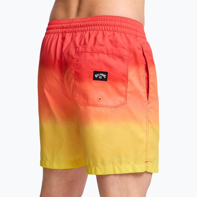 Férfi fürdőnadrágok Billabong All Day Fade Layback retro yellow 6