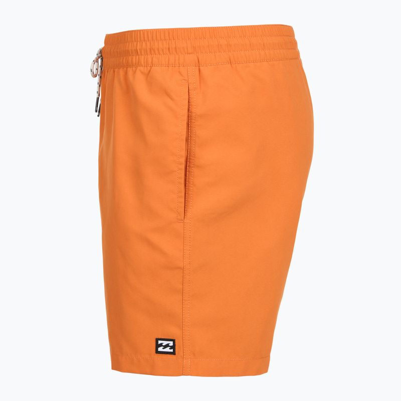Rövidnadrágok fürdő férfi Billabong All Day Layback clay orange 3