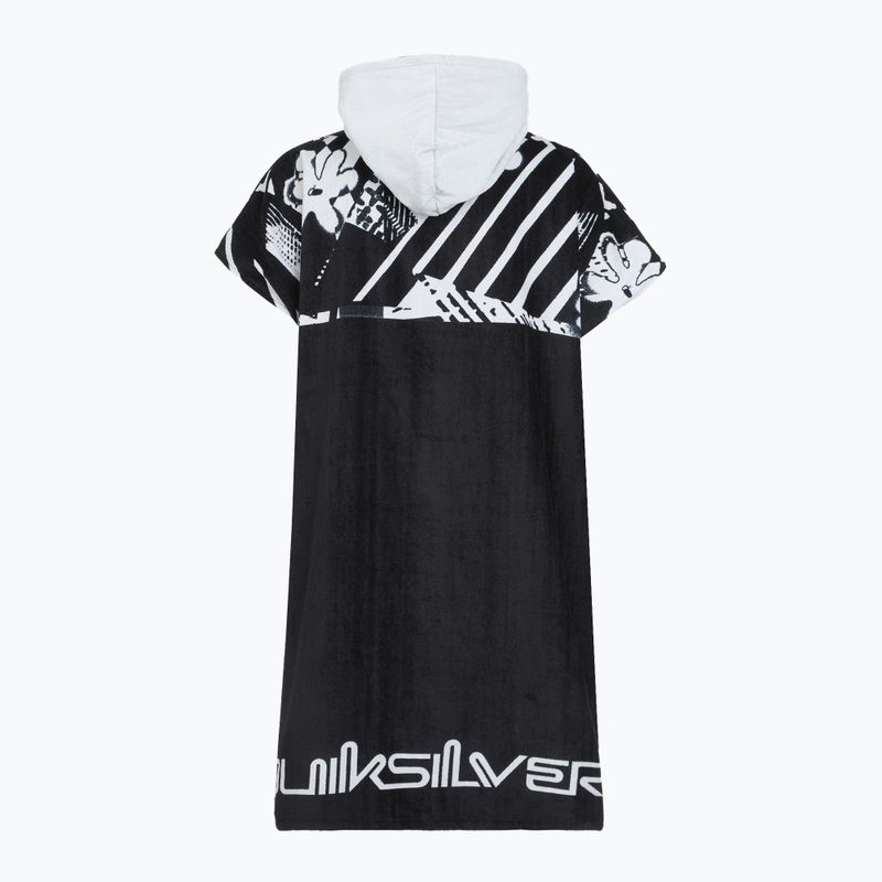 Férfi poncsó Quiksilver Hoody Towel Boy black momentum 2