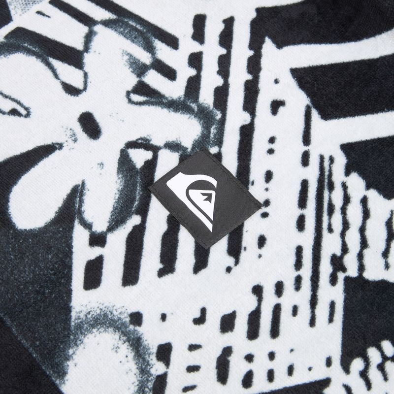 Férfi poncsó Quiksilver Hoody Towel Boy black momentum 3