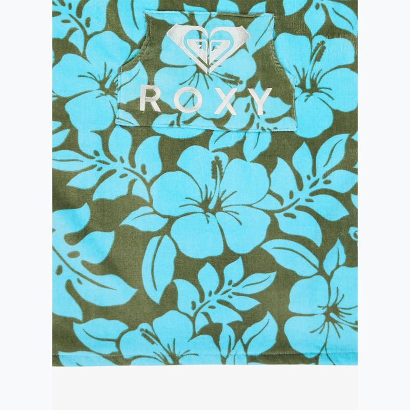 Gyerek poncsó ROXY RG Stay Magical Printed oil green the mo mini rg 3