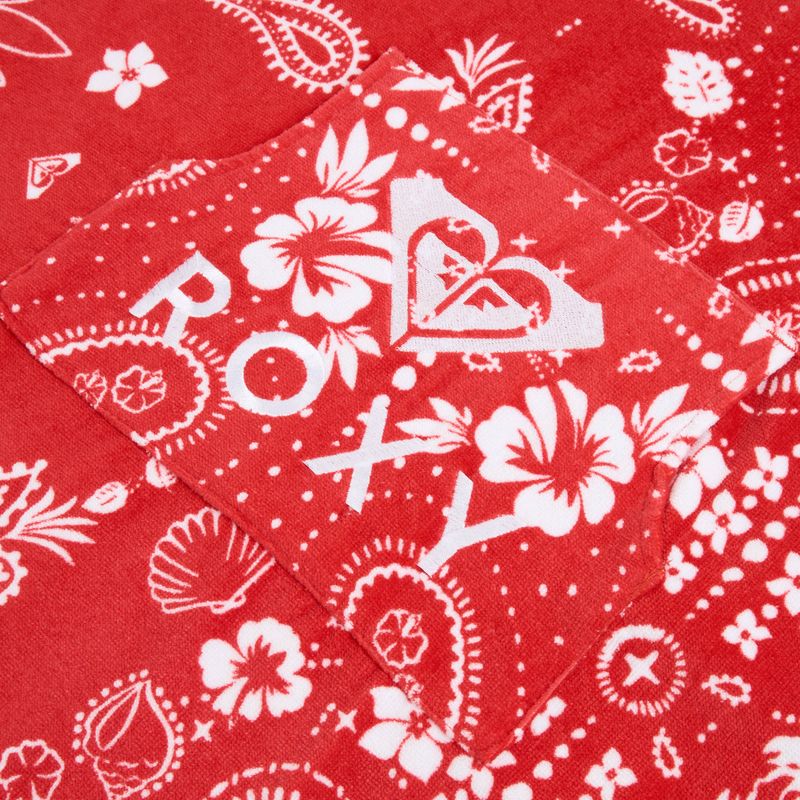 Női poncsó ROXY Stay Magical Printed hibiscus boho bandana bico 3