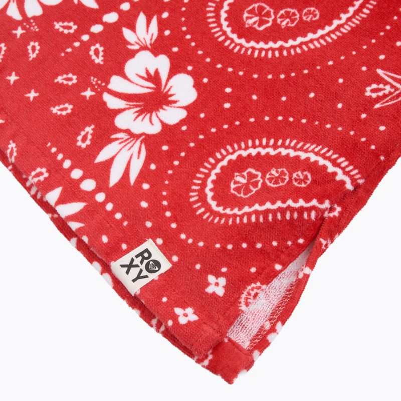 Női poncsó ROXY Stay Magical Printed hibiscus boho bandana bico 4