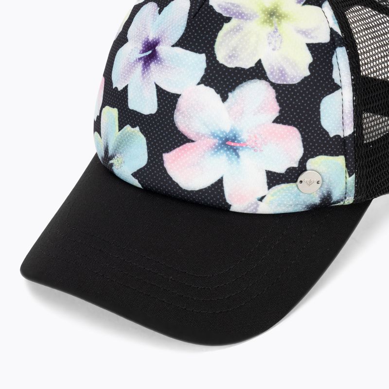 Női baseball sapka ROXY Beautiful Morning anthracite im fleur real 3