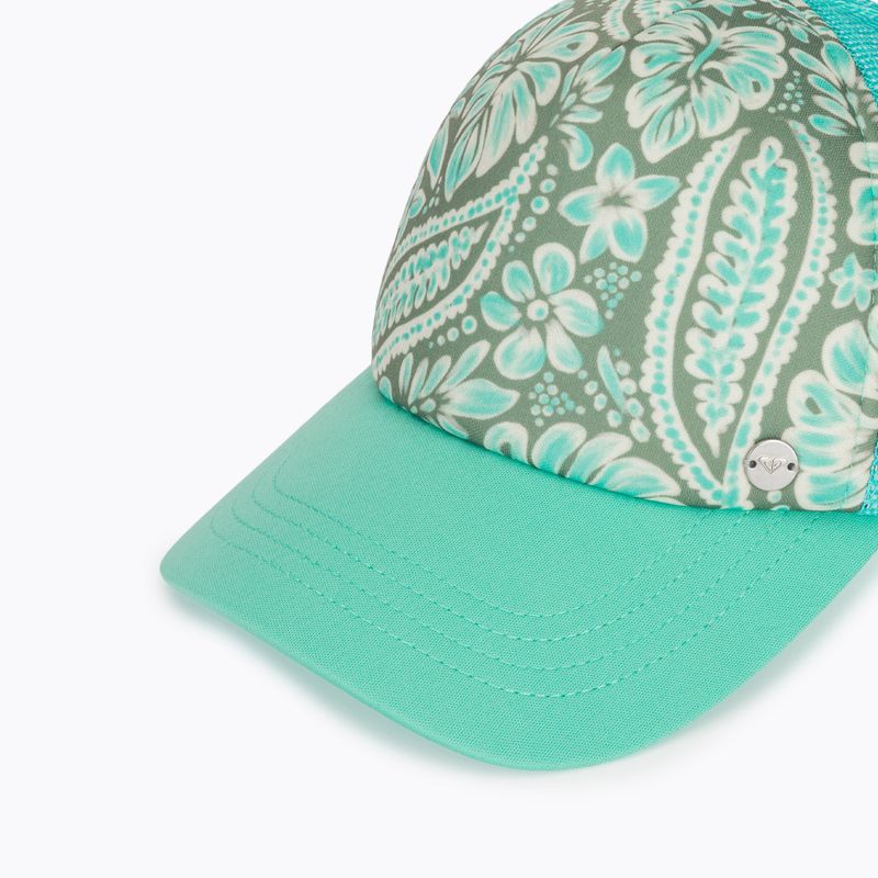 Női baseballsapka ROXY Beautiful Morning oil green wildside paisley 3