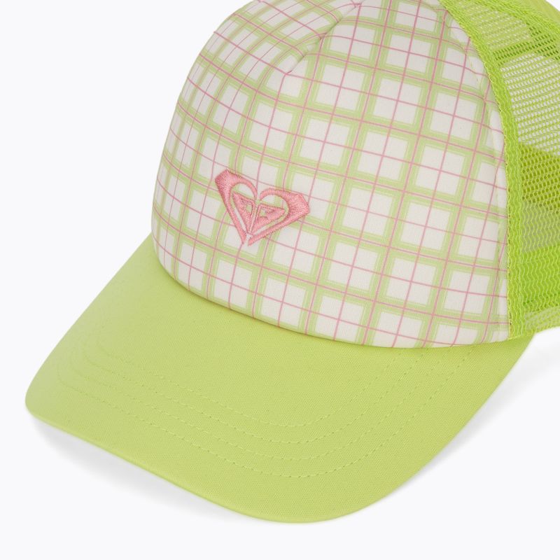 Női baseball sapka ROXY Beautiful Morning cloud dancer swell plaid 3