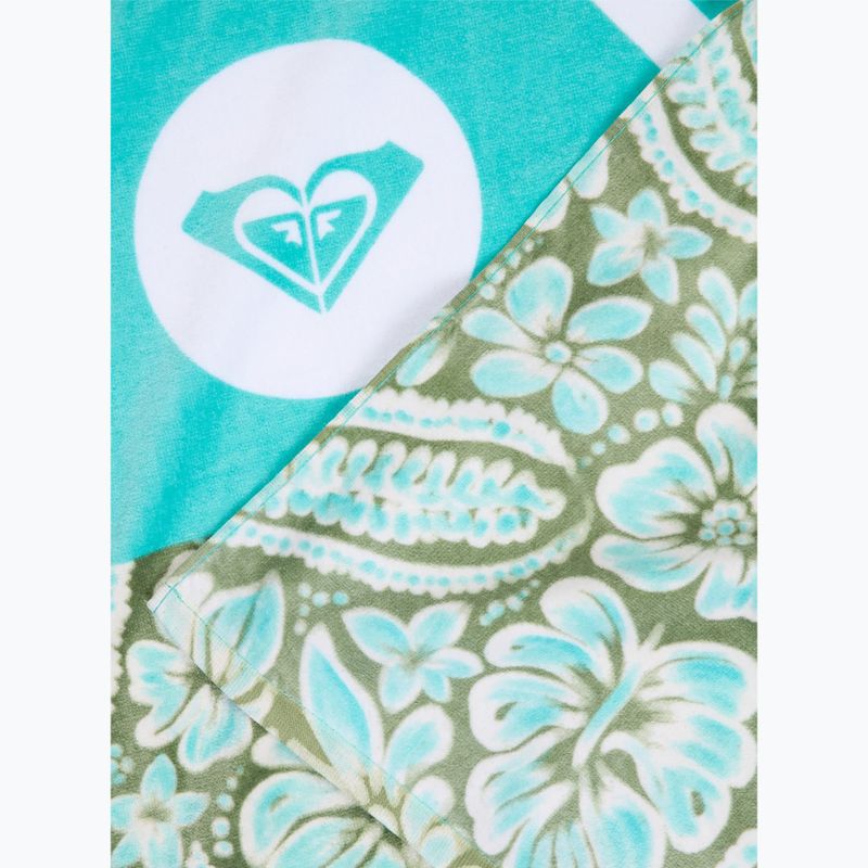 Strandtörölköző ROXY Cold Water Printed oil green wildside paisley 3