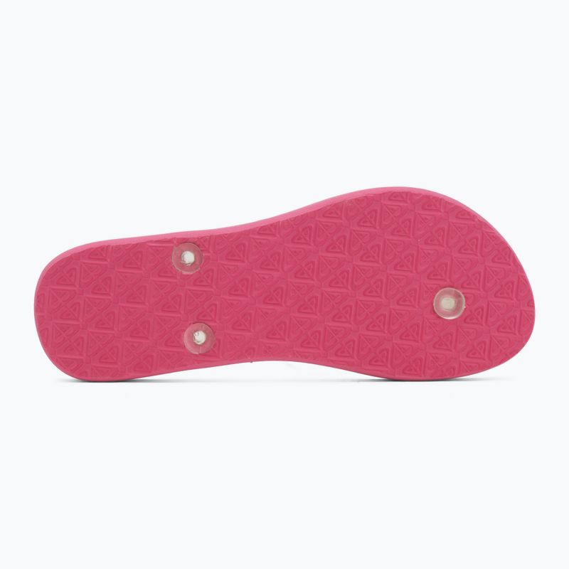 Gyerek flip-flopok ROXY Viva Jelly sangria sunset 4