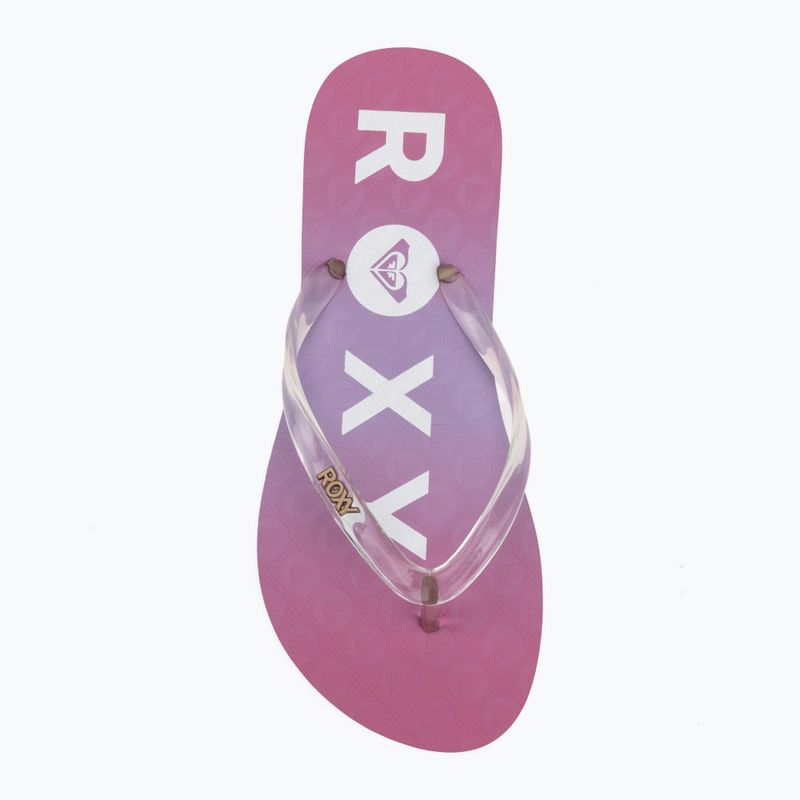 Gyerek flip-flopok ROXY Viva Jelly sangria sunset 5
