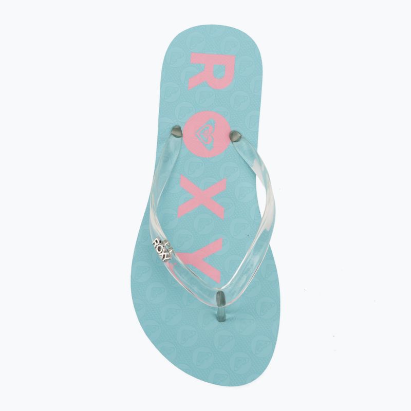 Gyerek flip-flop papucsok ROXY Viva Jelly aqua splash 5