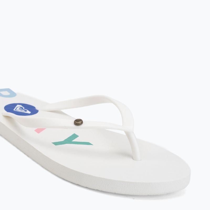 Flip-flopok női ROXY Sandy III white multi 1 7