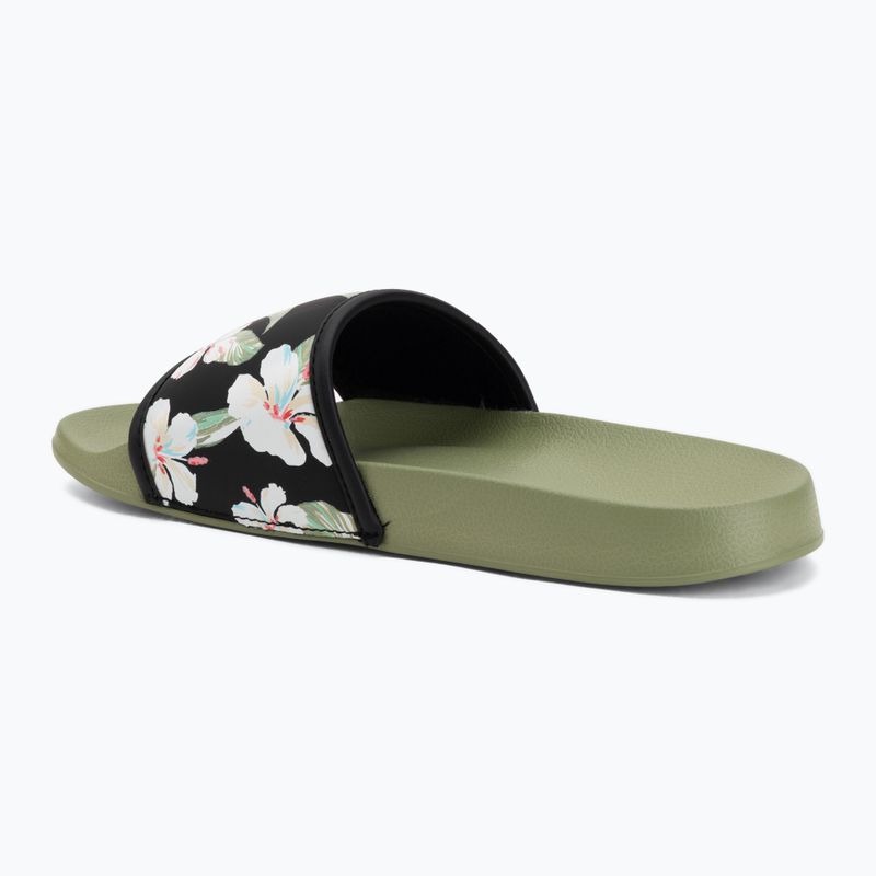 Női papucs ROXY Slippy IV oil green 3
