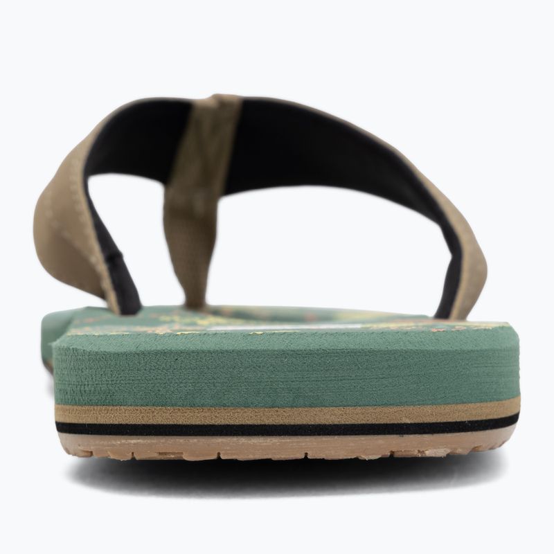 Férfi strandpapucs Billabong All Day Impact Print moss green 6