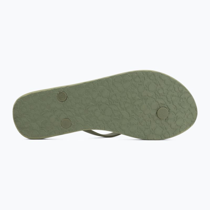 Női papucs ROXY Sandy III oil green 4