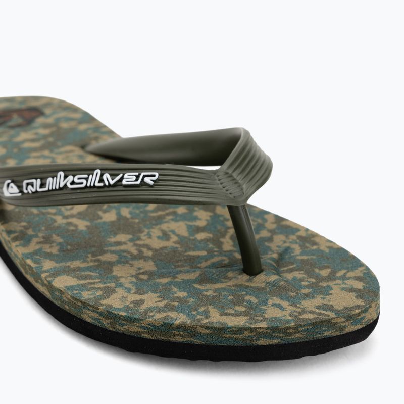 Férfi papucsok Quiksilver Molokai Recycled grape leaf 7