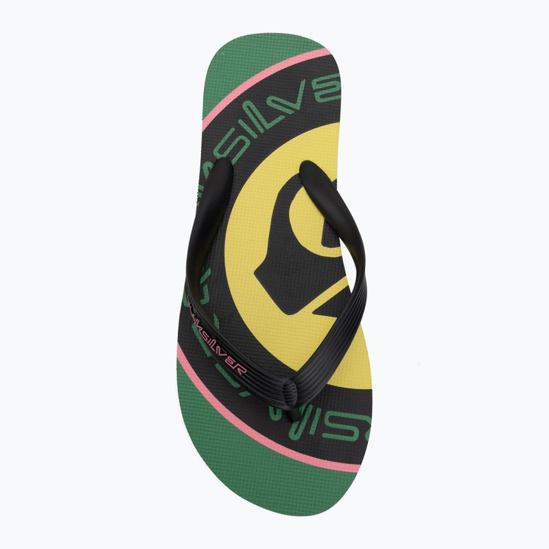 Férfi flip-flopok Quiksilver Molokai Screen leprechaun 5