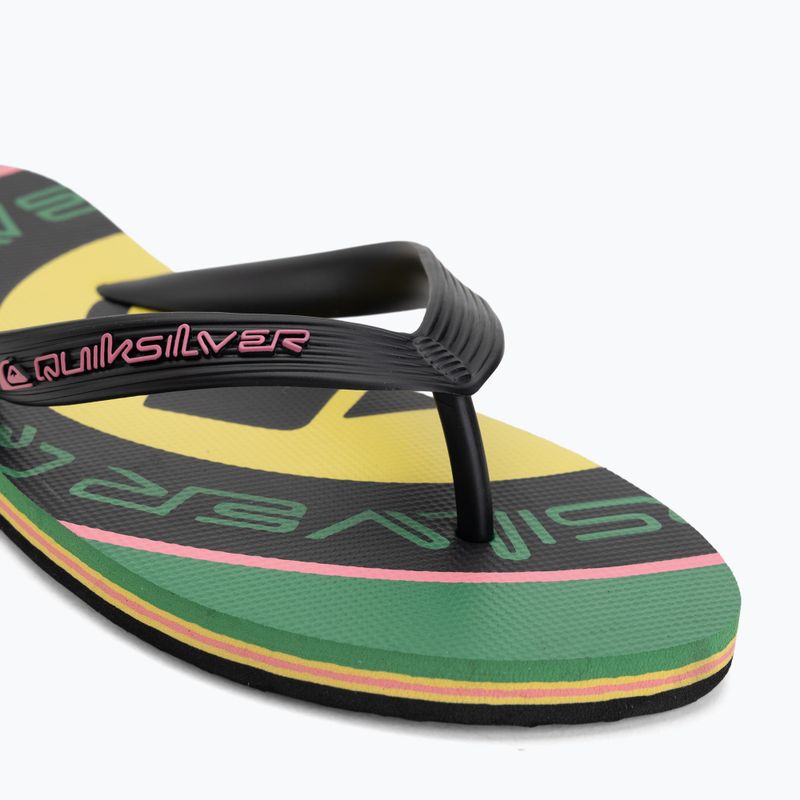 Férfi flip-flopok Quiksilver Molokai Screen leprechaun 7