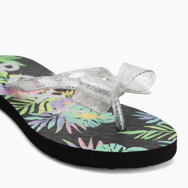 Gyerek flip-flopok ROXY Lulu IV black multi 1 7