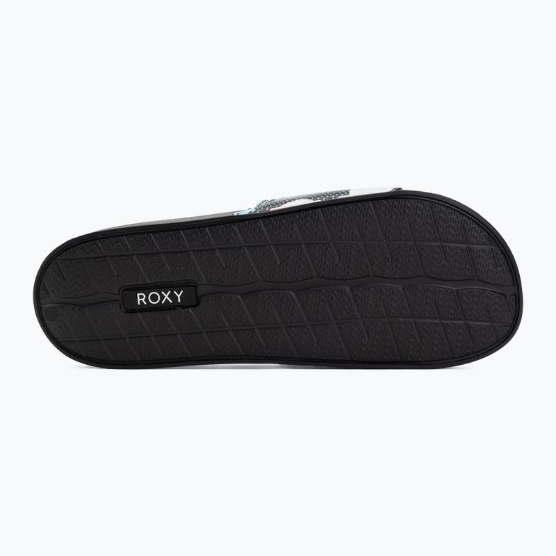 Női papucsok ROXY Slippy II Printed black multi 1 4
