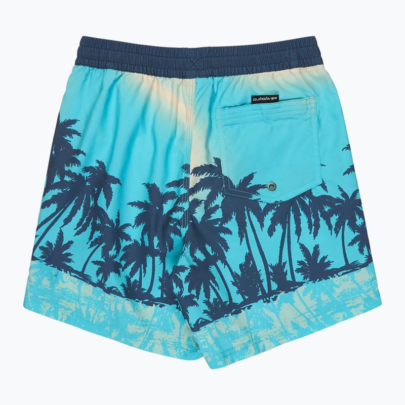 Gyerek fürdőnadrág Quiksilver Everyday Printed Volley 14" aqua thermotropics 2