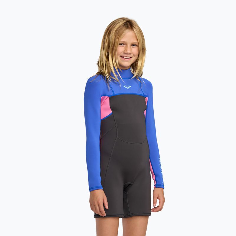 Gyermek úszóhab ROXY Prologue+ LS Springsuit 2/2 mm cobalt 3