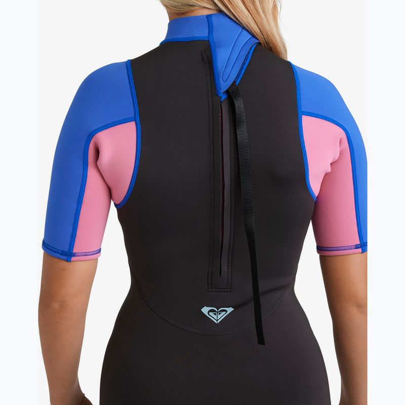 Női úszó neoprén ROXY 2/2 mm Prologue+ SS Springsuit Flock cobalt 6